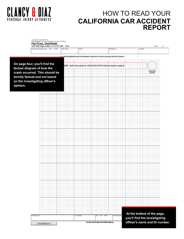 California Car Accident Report page 4